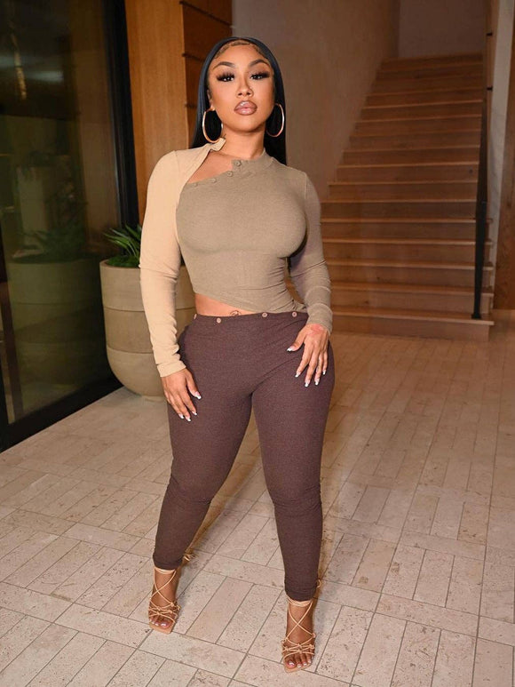 Sexy Ribbed knit Jumpsuit