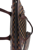 Two-Piece Checkered PVC Bag Set