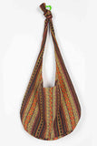 Large Canvas Crossbody Hobo Bag