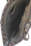 Two-Piece Checkered PVC Bag Set