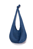 Large Canvas Crossbody Hobo Bag