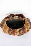 Large Canvas Crossbody Hobo Bag